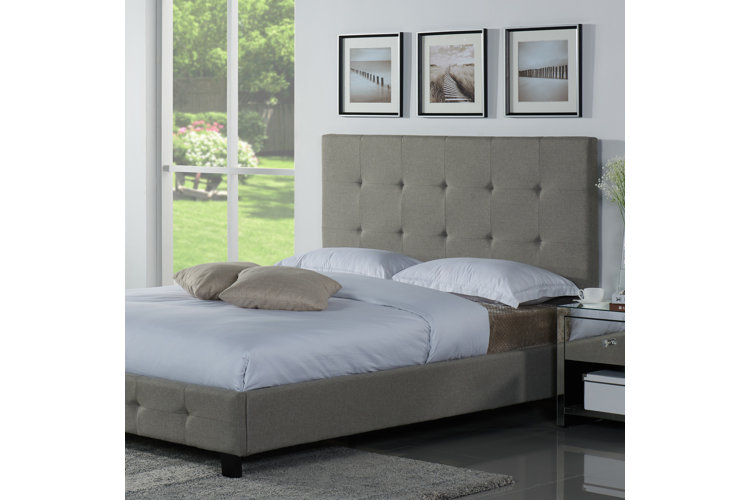 Priestley upholstered outlet platform bed